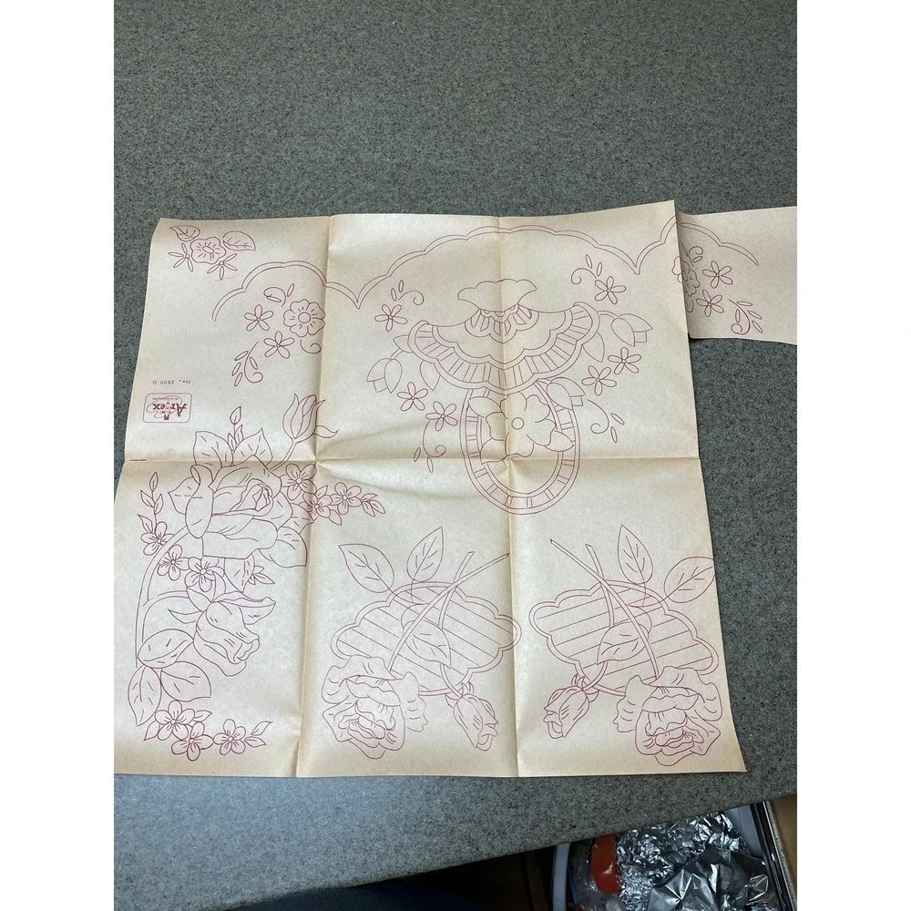 Vintage Artex transfer designs‎